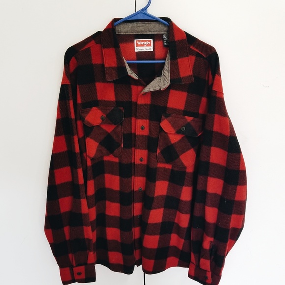 Wrangler Other - Warm Cozy Fleece Flannel Wrangler Premium
